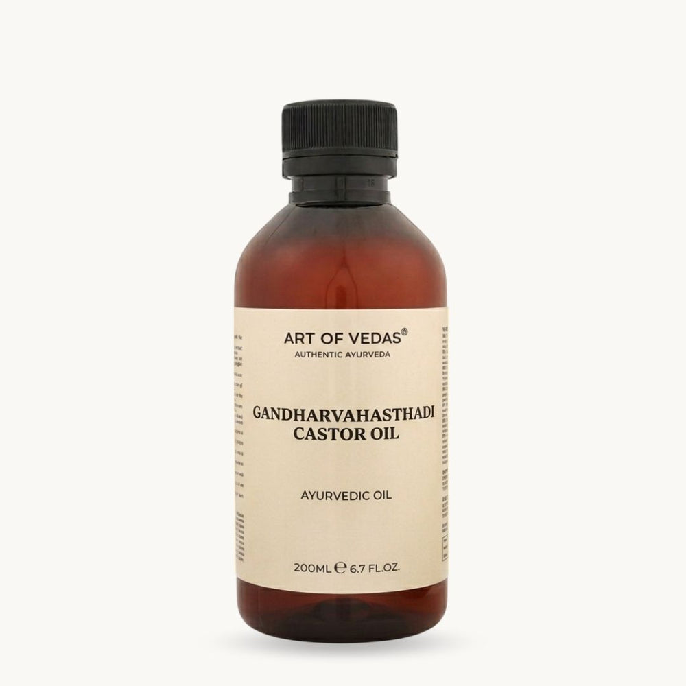 Art of Vedas, Gandharvahasthadi Eranda Thailam, 200 ml, klasszikus ájurvédikus Thailam