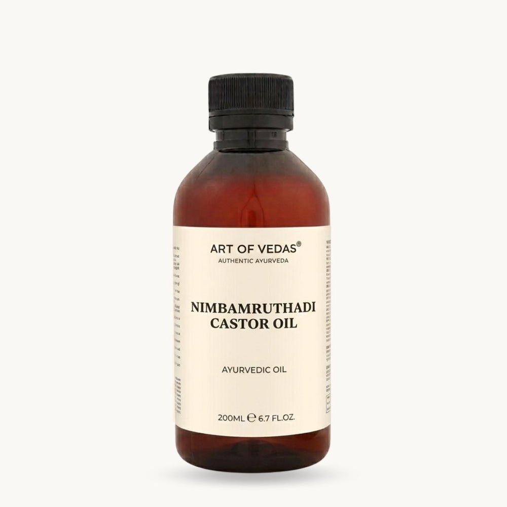 Art of Vedas, Nimbamruthadi Eranda Thailam, 200 ml, klasszikus ájurvédikus Thailam