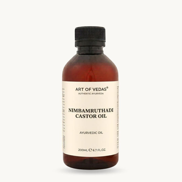 Art of Vedas, Nimbamruthadi Eranda Thailam, 200 ml, klasszikus ájurvédikus Thailam