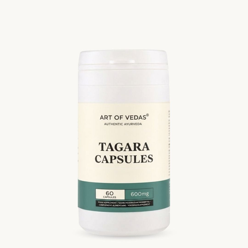 Art of Vedas, Tagara Capsules, ájurvédikus étrend-kiegészítő
