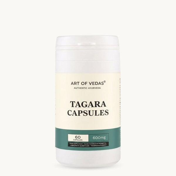 Art of Vedas, Tagara Capsules, ájurvédikus étrend-kiegészítő