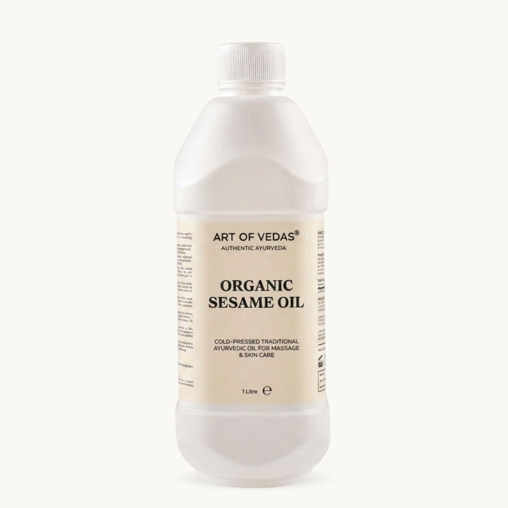 Art of Vedas, Organikus Szezámolaj, 1 Liter, klasszikus ajurvedikus keszitmeny